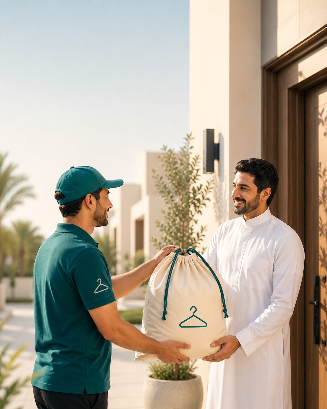 غسيل — كيس غسيل بلا حدود · One unlimited laundry bag